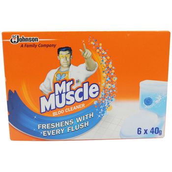 Mr Muscle Toilet Bowl Bloo Cleaner 6pcs 40g