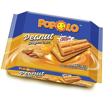 Popolo Peanut Wafer Bar 108g