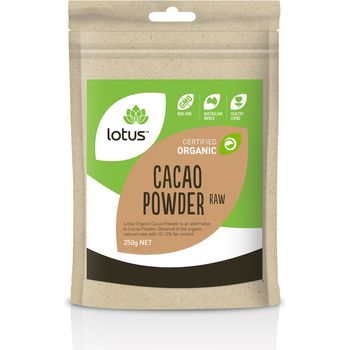 Lotus Organic Raw Cacao Powder 250g