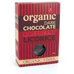 Organic Times Organic Dark Chocolate Raspberry Licorice 150g