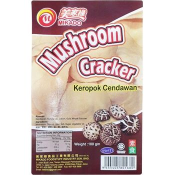 Miao Miao Mushroom Cracker 100g