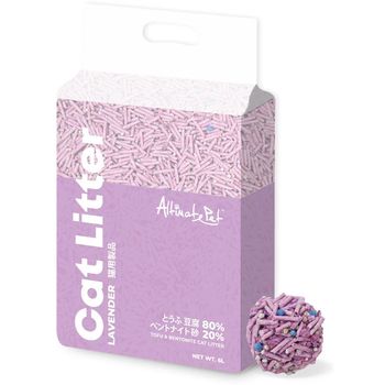 Altimate Pet Tofu And Bentonite Cat Litter Lavender 6l