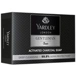 Yardley London Gentleman Classic Activated Charcoal Soap For Men 100g