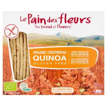 Le Pain Des Fleurs Organic Crispbread Quinoa 150g