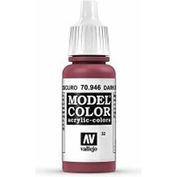 Vallejo Acrylic Paint Dark Red