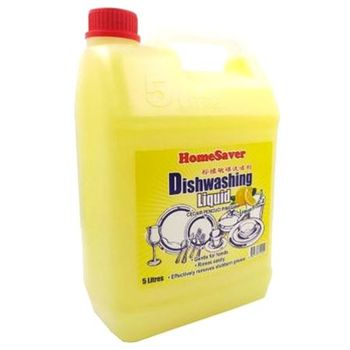 HomeSaver Dishwashing Liquid Lemon 5L