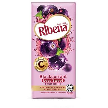 Ribena Blackcurrant Less Sweet 200ml