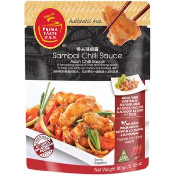 Prima Taste Sambal Chilli Asian Chilli Sauce 80g