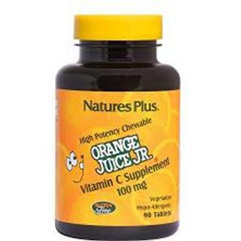 Natures Plus Orange Juice Jr 100mg 90 Chewables