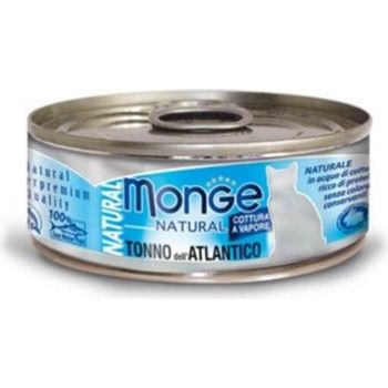 Monge Cat Canned Food Natural Atlantic Tuna 80g