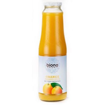 Biona Organic Pressed Orange Juice 750ml