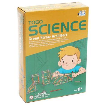 Play STEM Green Straw Architect