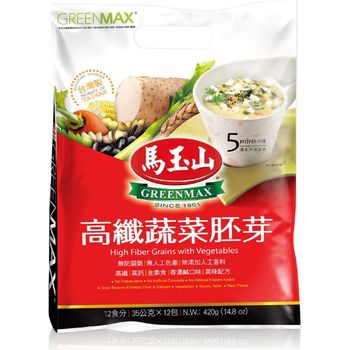 Greenmax High Fiber Grains With Vegetables 35g×12pcs Bag