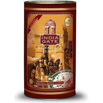 India Gate Basmati Rice Tin Classic 2kg