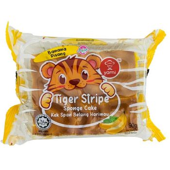 Yami Sponge Cake with Tiger Skin Banana Pisang 90g