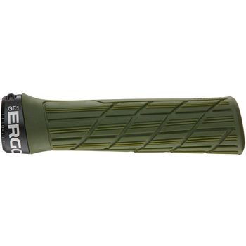 Ergon GE1 Evo Slim Grips Deep Moss Lock-On