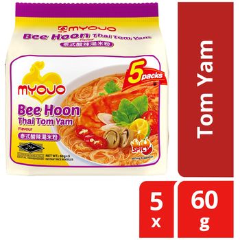 Myojo Instant Bee Hoon Tom Yam 5x60g