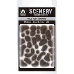 Vallejo Scenery Diorama Products Wild Tuft Brown Medium 4mm