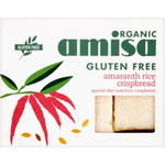 Amisa Organic Crispbread Rice Amaranth GF
