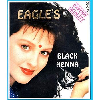 Eagles Black Henna Original İndian Henna Head Dye Henna 10g x 6 packs