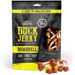 Absolute Holistic Duck Jerky Dumbbell Dog Treats 100g