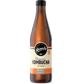 Remedy Kombucha Orange Squeeze 330ml