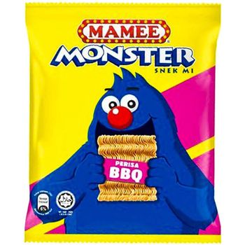 Mamee Monster BBQ 12pcs 25g