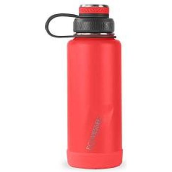 EcoVessel Boulder Vacuum Insulated Water Bottle with Fruit and Ice Strainer 700ml