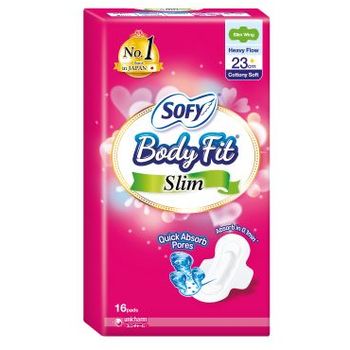 Sofy Body Fit Day Slim Wing 16Pads