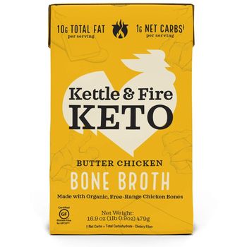 Kettle & Fire - Bone Broth, Butter Chicken Soup (16.9oz)