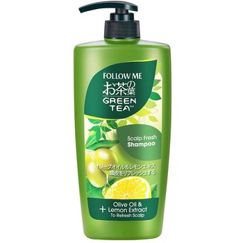 Follow Me Green Tea Scalp Fresh Shampoo 650ml