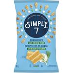 Simply 7 Quinoa Chips Sour Cream And Onion 100g