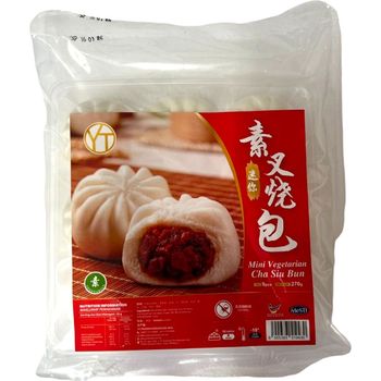 Miao Miao Mini Vegetarian Char Siu Bun 270g
