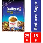 Gold Roast 3 In 1 Coffeemix Reduced Sugar 25 x 15g