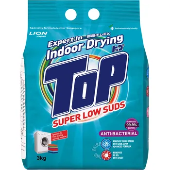 Top Detergent Powder Packet Super Low Suds Antibacterial 3kg