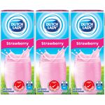 Dutch Lady Pure Farm Uht Flavoured Milk Strawberry