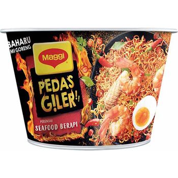 Maggi Pedas Giler Flaming Seafood 98g