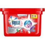 Breeze 3 in 1 Power Laundry Capsules fresh lavender 18s