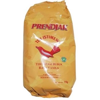 Teh Prendjak Black Tea Powder Vanilla Flavor 1kg