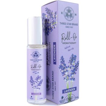 Three Star Brand Roll on Lavender 10ml