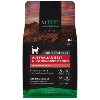 Nutripe Essence Beef Chicken With Green Tripe Cat 1.8kg