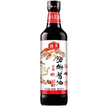 海天海鲜酱油500ML | Haitian Seafood Flavoured Soy Sauce 500ml