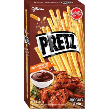 Glico Pretz Stick Bisuit Bbq Chicken