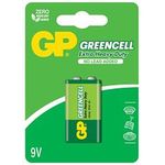 Gp Greencell 9v Pp3 Zinc Chloride Battery