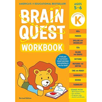 Brain Quest Workbooks Kindergarten
