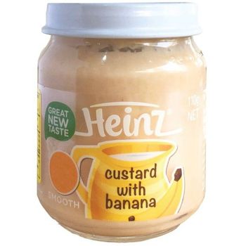 Heinz Little treats custard with banana 110g