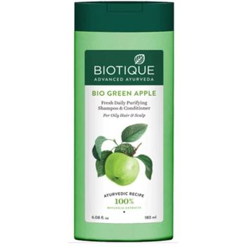 Biotique Bio Green Apple Shampoo And Conditioner 180ml