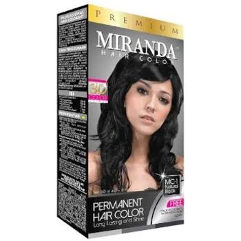 Miranda Hair Color Natural Black MC 1 60ml