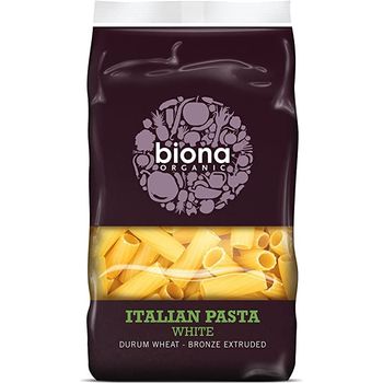 Biona Organic White Rigatoni Pasta 500g