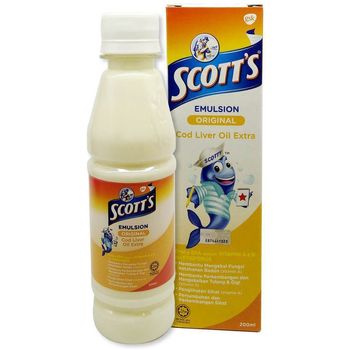 Minyak Hati Ikan Kod Scott's Emulsion 200ml